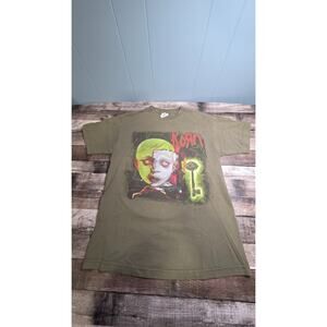 Heavy Metal Korn 2006 Tour Double Sided Band T Shirt Medium Vintage Y2K